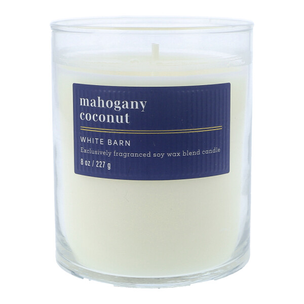 Mahogany Coconut 1-Docht-Kerze 227g