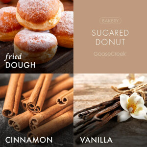 Sugared Donut 1-Docht-Kerze 198g