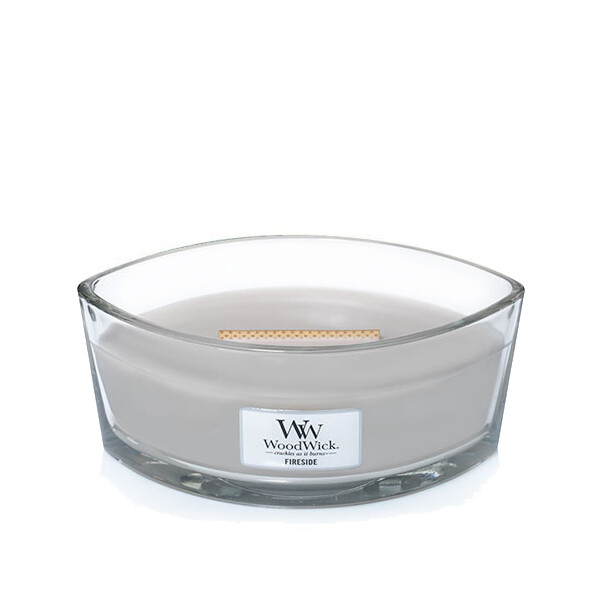 Fireside Kerzenglas Ellipse 453,6g mit Knisterdocht