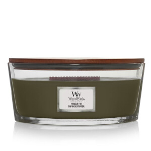 WoodWick® Frasier Fir Kerzenglas Ellipse 453,6g mit...