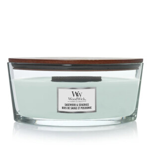 Sagewood & Seagrass Kerzenglas Ellipse 453,6g mit...