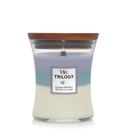 Calming Retreat Trilogy Kerzenglas Mittel 275g mit Knisterdocht