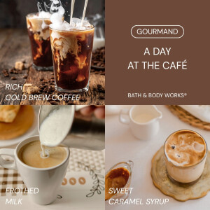 A Day At The Café 3-Docht-Kerze 411g