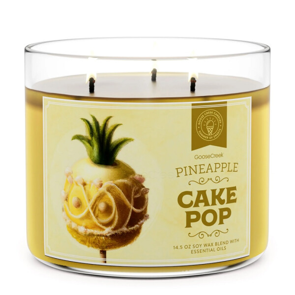 Pineapple Cake Pop 3-Docht-Kerze 411g