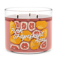 Pink Grapefruit Acai 3-Docht-Kerze 411g