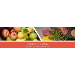 Fall Garland 3-Docht-Kerze 411g