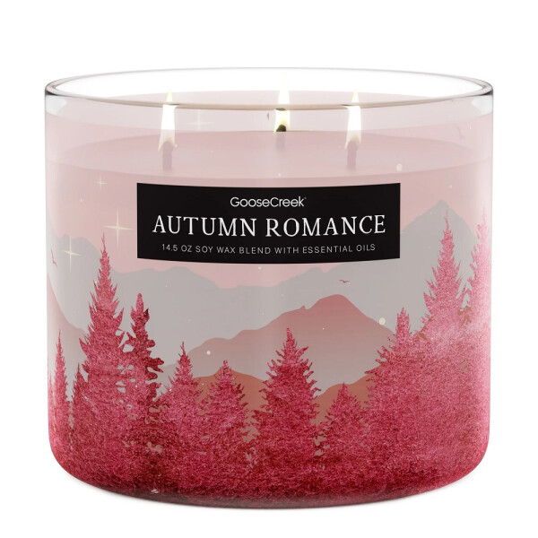 Autumn Romance 3-Docht-Kerze 411g