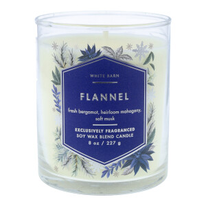 Flannel 1-Docht-Kerze 227g