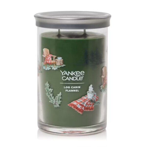 Log Cabin Flannel 2-Docht Tumbler 567g