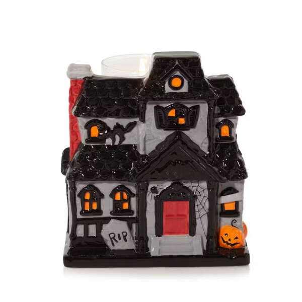 Kerzenhalter Spooky House