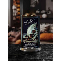 Skull & Sonnet (Halloween) 2-Docht-Kerze 623g