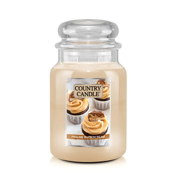 Praline Buttercream 2-Docht-Kerze 652g