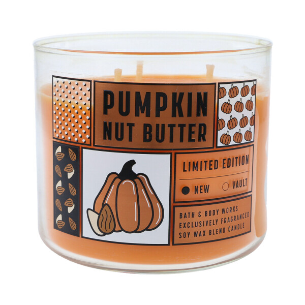 Pumpkin Nut Butter 3-Docht-Kerze 411g