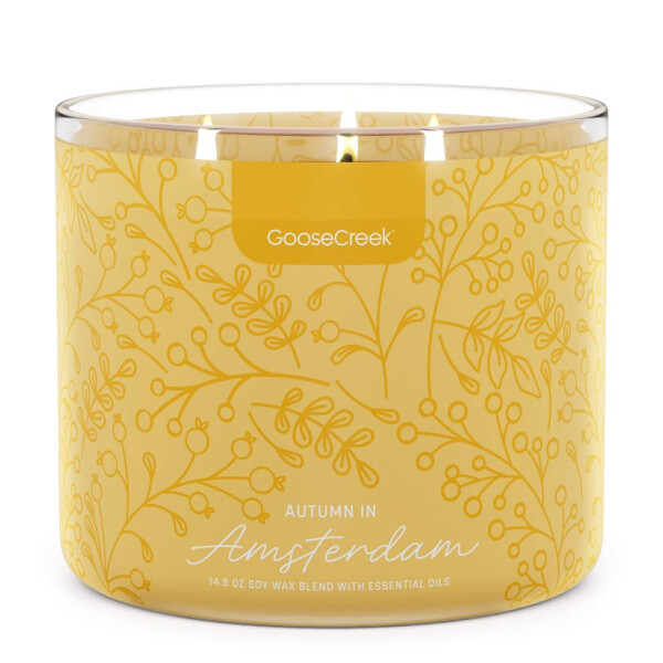 Autumn in Amsterdam 3-Docht-Kerze 411g