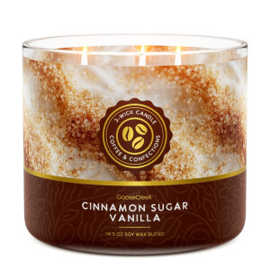 Cinnamon Sugar Vanilla 3-Docht-Kerze 411g