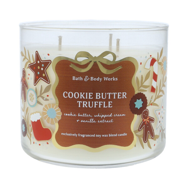 Bath & Body Works® Cookie Butter Truffle 3-Docht-Kerze 411g