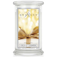 Kringle Candle® Gold & Cashmere 2-Docht-Kerze 623g