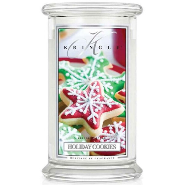 Kringle Candle® Holiday Cookies 2-Docht-Kerze 623g