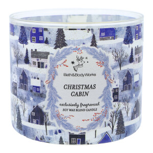 Christmas Cabin 3-Docht-Kerze 411g
