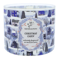 Christmas Cabin 3-Docht-Kerze 411g