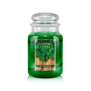 Country Candle™ Balsam & Cedar 2-Docht-Kerze 652g