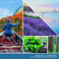 Paddling on the Lake Scenterpiece™ Easy MeltCup