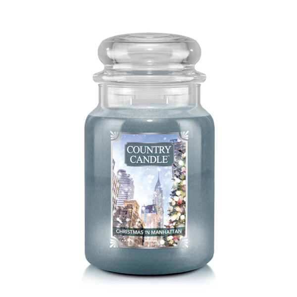 Country Candle™ Christmas in Manhattan 2-Docht-Kerze 652g