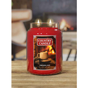 Country Candle™ Fireside Chai 2-Docht-Kerze 652g