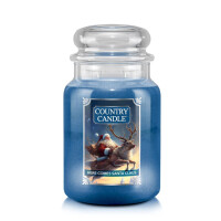 Here Comes Santa Claus 2-Docht-Kerze 652g