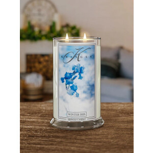 Winter Iris 2-Docht-Kerze 623g
