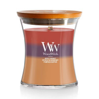 Autumn Harvest Trilogy Kerzenglas Mittel 275g mit Knisterdocht