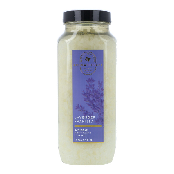 Lavender Vanilla - Aromatherapy Badesalz 481g