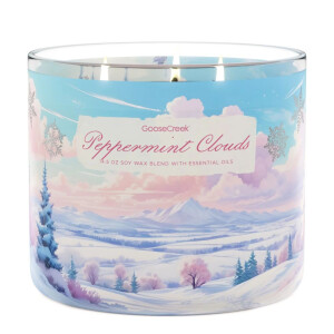Peppermint Clouds 3-Docht-Kerze 411g