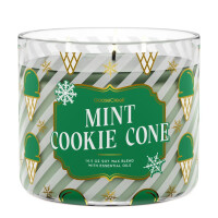 Mint Cookie Cone 3-Docht-Kerze 411g