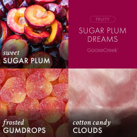 Sugar Plum Dreams 3-Docht-Kerze 411g