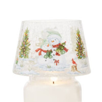 Snowmen Großer Kerzenschirm