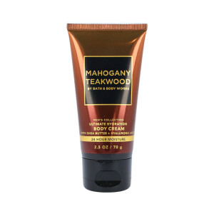 Mahogany Teakwood - For Men Mini Body Cream 70g