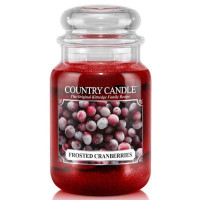 Country Candle™ Frosted Cranberries 2-Docht-Kerze 652g