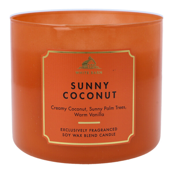 Sunny Coconut 3-Docht-Kerze 411g