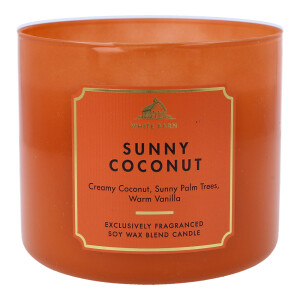 Sunny Coconut 3-Docht-Kerze 411g