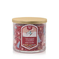Santa on Skis 3-Docht-Kerze 411g