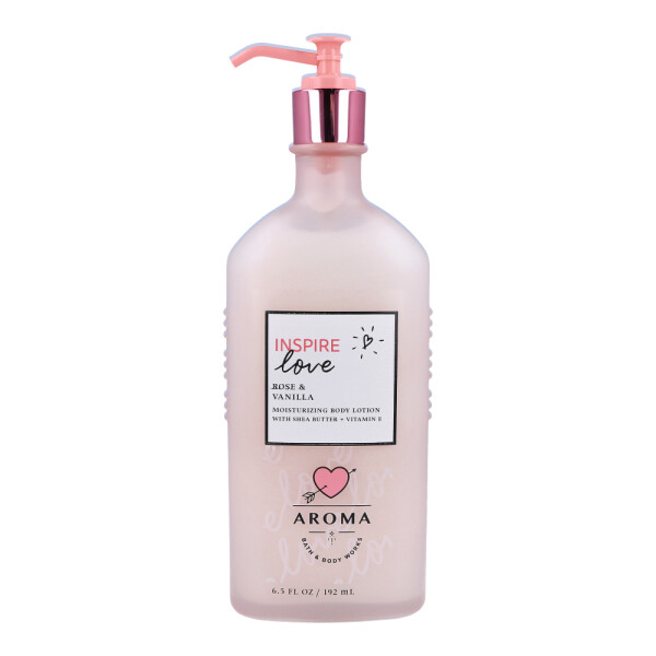 Rose Vanilla (Inspire Love) - Aromatherapy Body Lotion 192ml