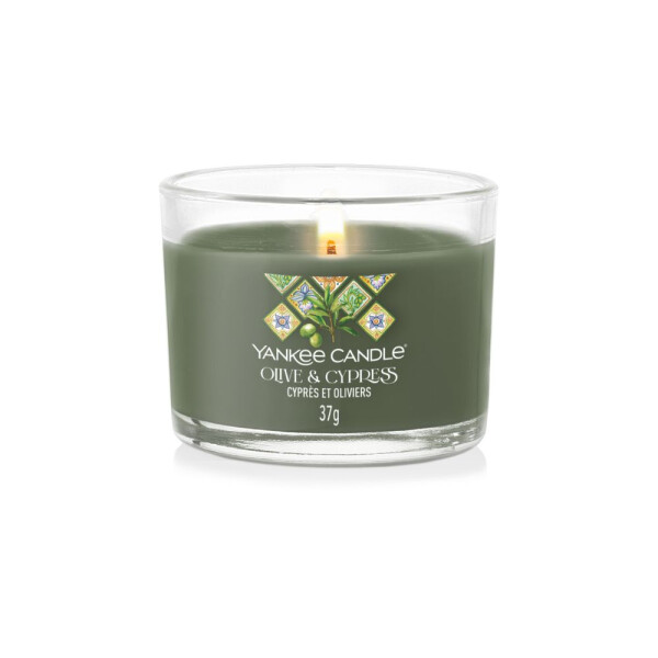 Olive & Cypress Mini Glas 37g