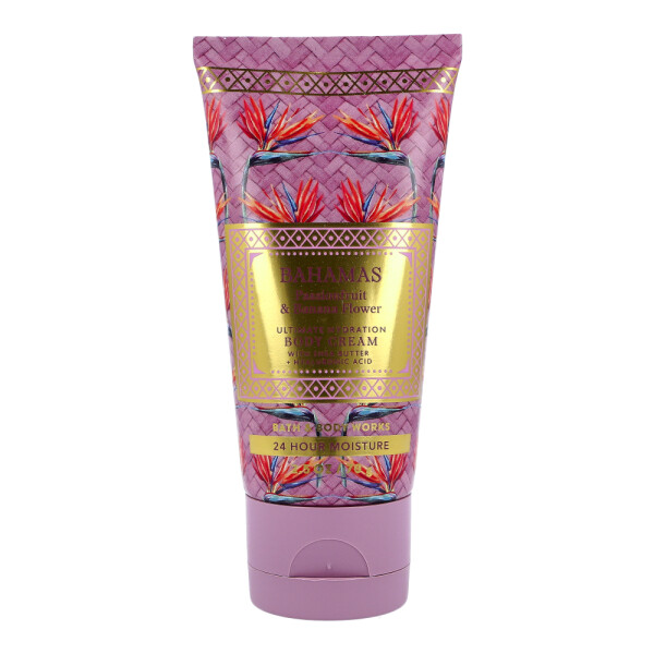 Bahamas - Passionfruit & Banana Flower Mini Body Cream 70g