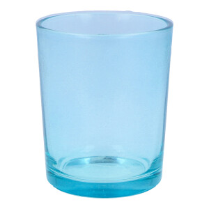 Votivkerzenhalter Glas Blue Sky
