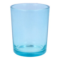 Votivkerzenhalter Glas Blue Sky