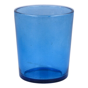 Votivkerzenhalter Glas Sea Blue