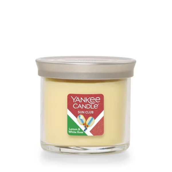 Sun Club - Lemon & White Rose Sugar Kleines Glas 122g