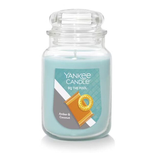 By the Pool - Amber & Coconut Großes Glas 623g