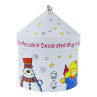 Teetasse / Kaffeebecher "Reindeer" mit Geschenkbox und Spieluhr